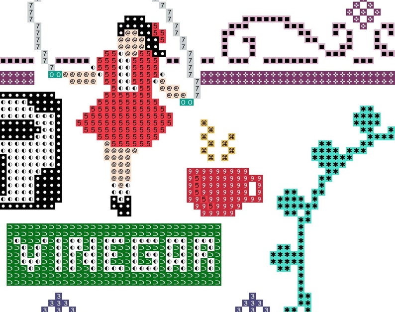 Melbourne Cross Stitch Pattern Australia Digital PDF Etsy