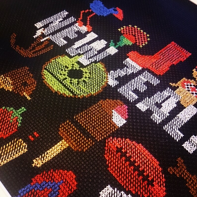 New Zealand Cross Stitch Pattern Kiwiana Digital PDF Etsy