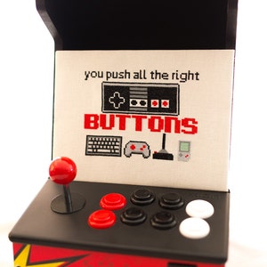 Retro Gamer Cross Stitch Pattern - Digital Cross Stitch Pattern - Gaming Cross Stitch Pattern