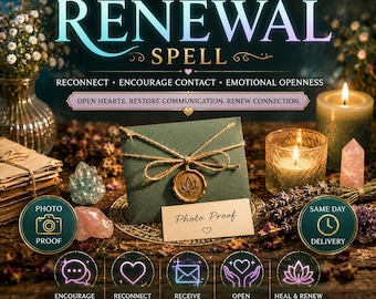 Communication Renewal Spell – Reconnect, Encourage Contact & Emotional Openness
