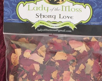 STRONG LOVE incense blend, srengthening a love, binding love,