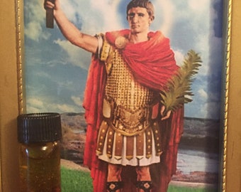 ST. EXPEDITE Oil, candle anoiting, self anoiting to call in goals and money