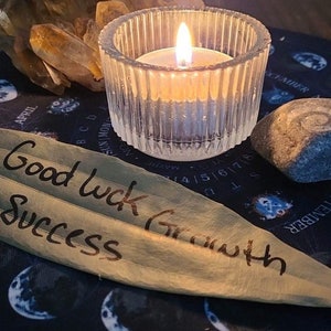 Same Day Enhance Luck Candle, Energy, Success, Candle Burning image 2