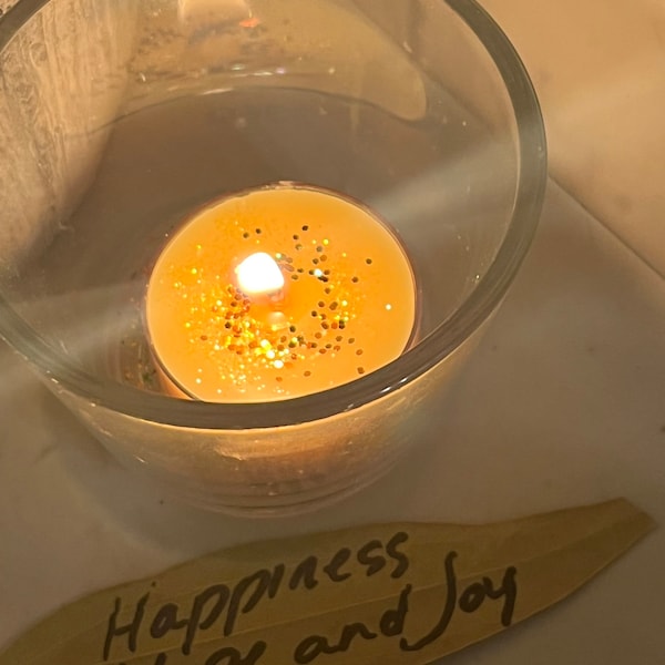 Same Day - Happiness, Hope, Joy - Candles Burning