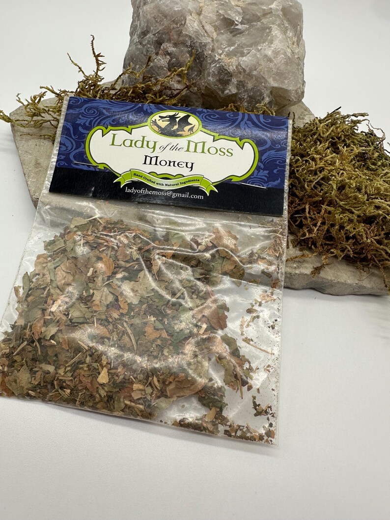 Incienso para perder dinero quemando mezcla de salvia, atracción de dinero y prosperidad imagen 4