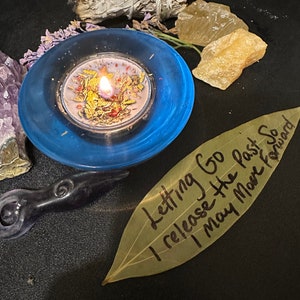 Same Day - Letting Go Candle-Negative Feelings-Heartache- Old Baggage