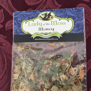 Incienso para perder dinero quemando mezcla de salvia, atracción de dinero y prosperidad imagen 2