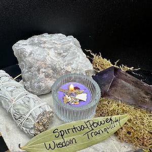 Same Day - Spiritual Power, Wisdom, Tranquility - Candles Burning