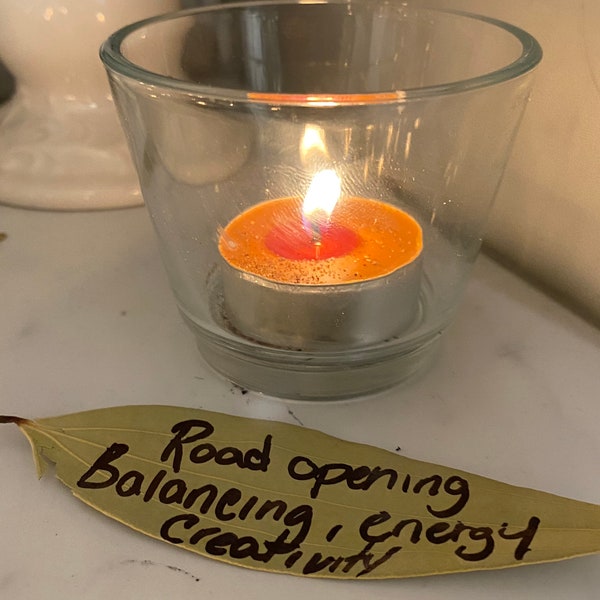 Same Day - Road Opening, Balancing, Energy, Creativity- Candle Burning  for you