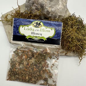 Incienso para perder dinero quemando mezcla de salvia, atracción de dinero y prosperidad imagen 1