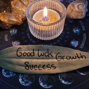 Same Day Enhance Luck Candle, Energy, Success, Candle Burning image 1