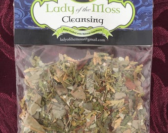 Cleansing loose incense burning blend / ritual / saging / smudging / burning incense / powerful properties