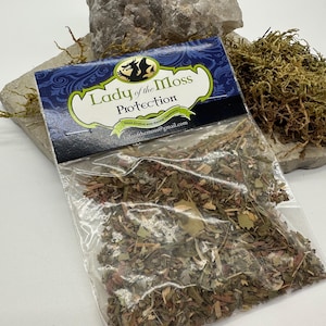 Protection loose incense burning smudge
