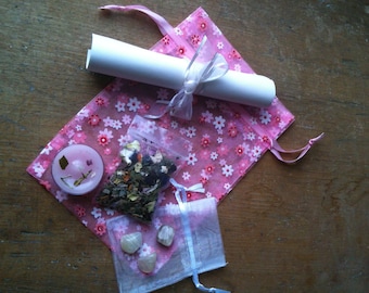 MOTHER BLESSING Kit -regalo perfecto para honrar, potenciar y elevar tus vibraciones, Doncell a Mother Crone, Ritual