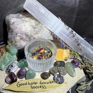 Good Luck Candle Ritual * Custom Intention Candle Burned for You * Manifestation Spell Candle * Luck & Prosperity Energy Work * Not Shipped