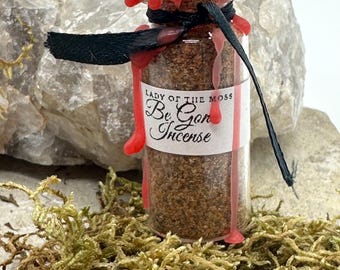 ¡VÁYASE! Incienso en polvo extrapoderoso que ahuyenta y protege contra la negatividad y el mal.