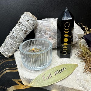 Full moon- Candle Burning