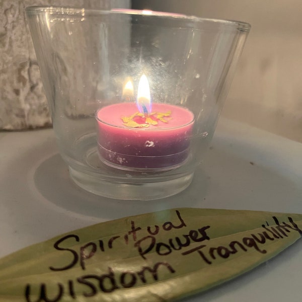 Same Day - Spiritual Power, Wisdom, Tranquility - Candles Burning