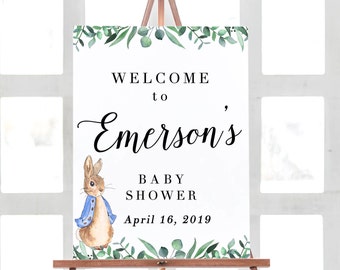 Peter Rabbit Baby Shower Decor, Peter Rabbit Decor, Peter Rabbit Baby Shower Decorations, Peter Rabbit Baby Shower Printables