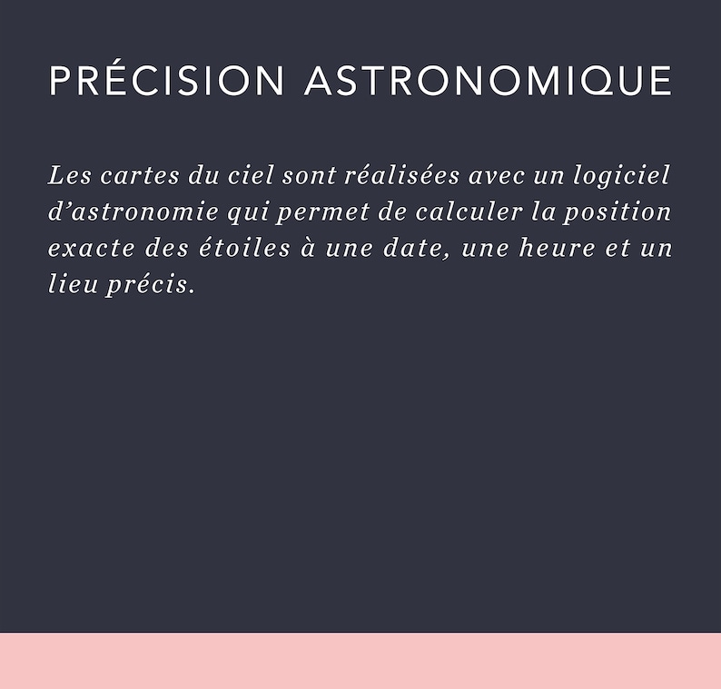 Carte du Ciel Personnalisée, Affiche Étoile le Soir de Notre Rencontre Personnalisée en Format PDF ou Imprimée en A4 ou A3 image 4