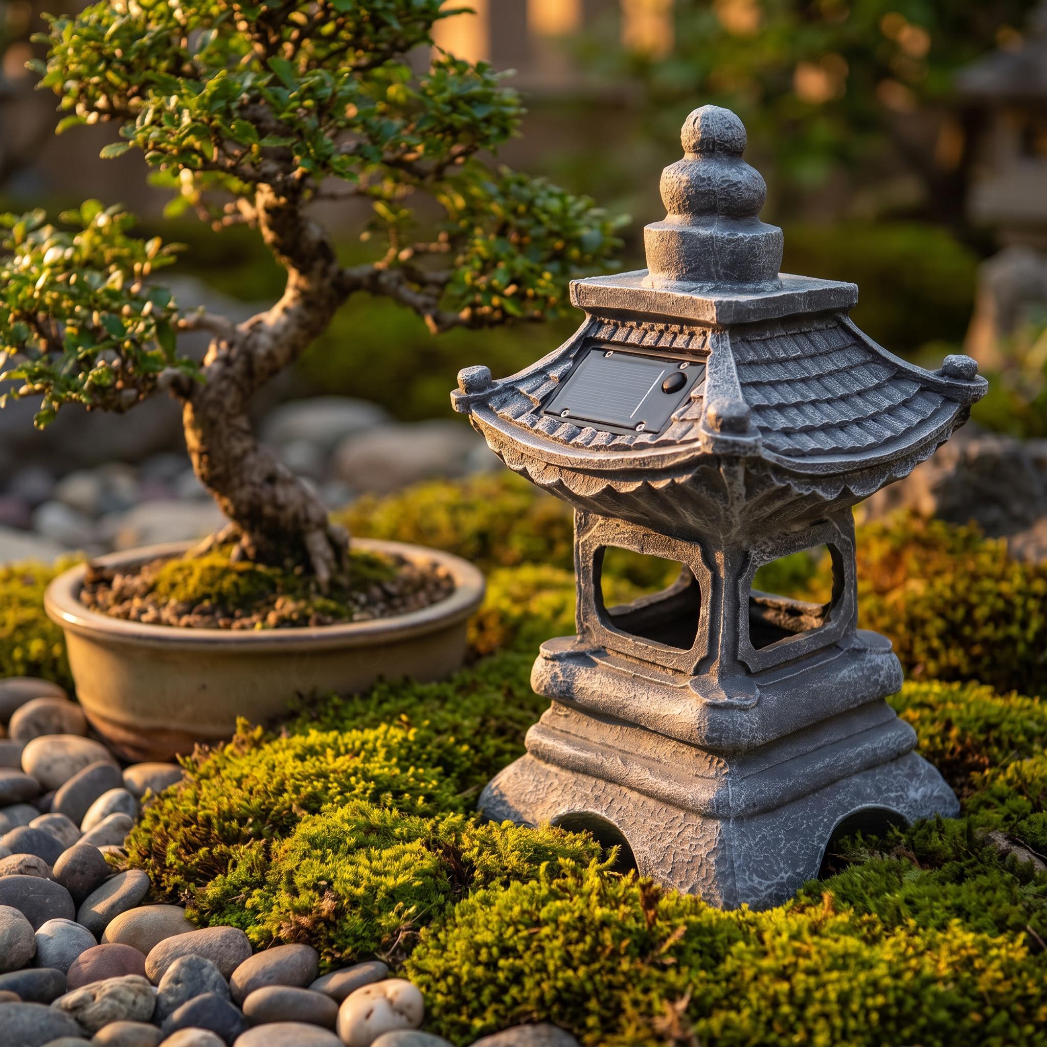 Japanese Garden Sculpture - Etsy