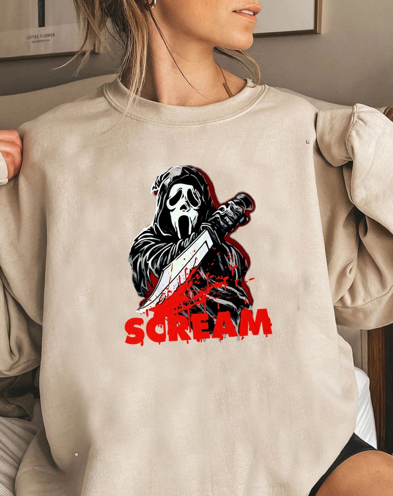 Watch Scary Movie Friend Scream Shirt Funny Horror Halloween - Etsy