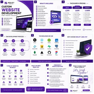 Custom Website Development | Business Website | E-commerce Store | Next.js | React | Professional Web Design