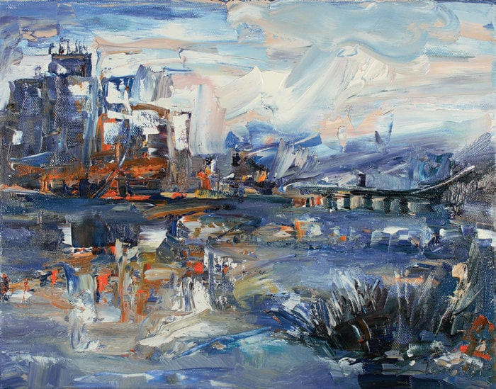 Japan Trip No.17, Original Oil Painting, 11x14inches - Etsy