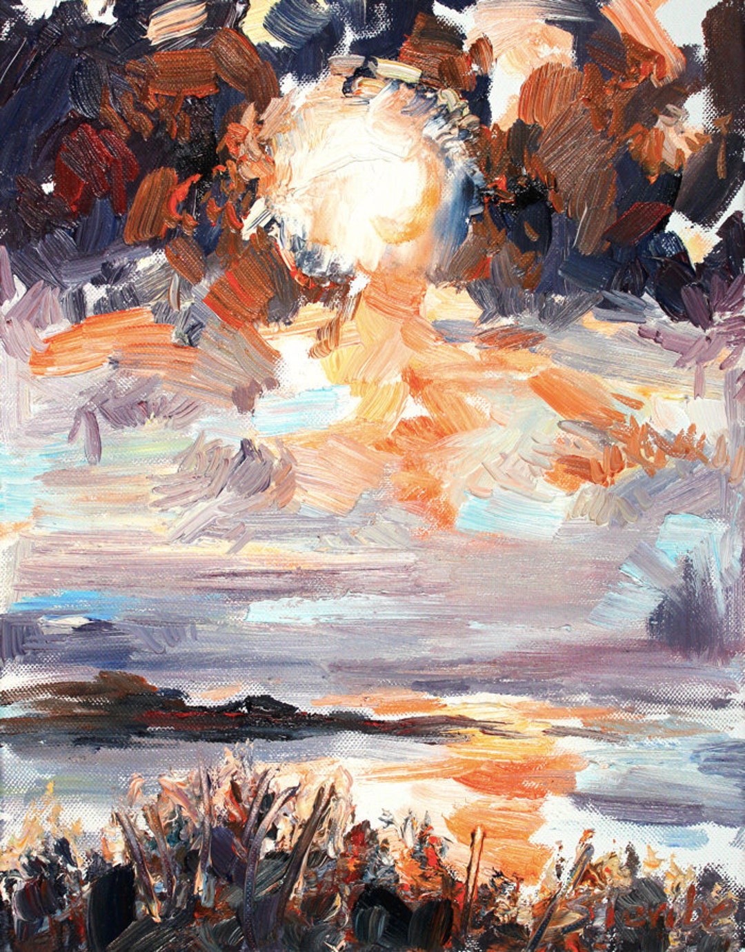 Japan Trip No.15, Original Oil Painting, 11x14inches - Etsy