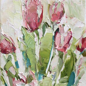 Fra&icirc;ches fleurs triptyque n &deg; 2-1, &eacute;dition limit&eacute;e &agrave; 50 giclee estampes
