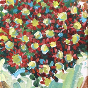 Fresh Flowers No.17, original oil painting, 8x10 inches