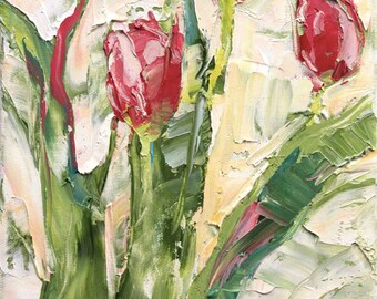 Fresh Flowers Triptych No.3-3, limited edition of 50 fine art giclee prints