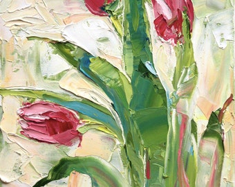 Fresh Flowers Triptych No.3-1, limited edition of 50 fine art giclee prints