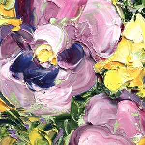 Fresh Flowers Triptych No.20-2, limited edition of 50 fine art giclee prints
