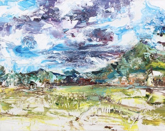 Japan Trip No.6, Original Oil Painting, 11x14inches - Etsy