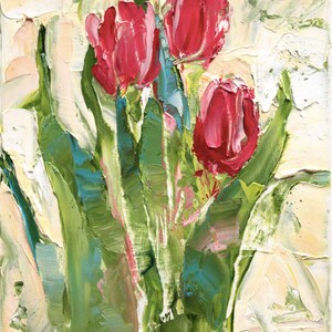 Fresh Flowers Triptych No.3-2, limited edition of 50 fine art giclee prints