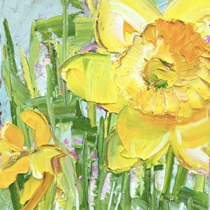 Fra&icirc;ches fleurs triptyque n &deg; 5-3, &eacute;dition limit&eacute;e &agrave; 50 giclee estampes