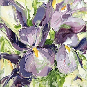 Fresh Flowers Triptych No.8-3, limited edition of 50 fine art giclee prints