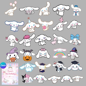 Kawaii katt Clipart | Djurvänner PNG SVG Bundle (digital nedladdning