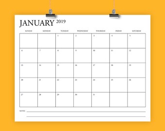 11x14 calendar | Etsy