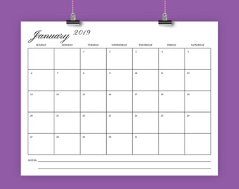 11x14 calendar | Etsy