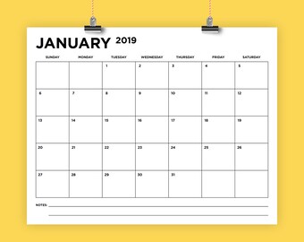 11x14 calendar | Etsy