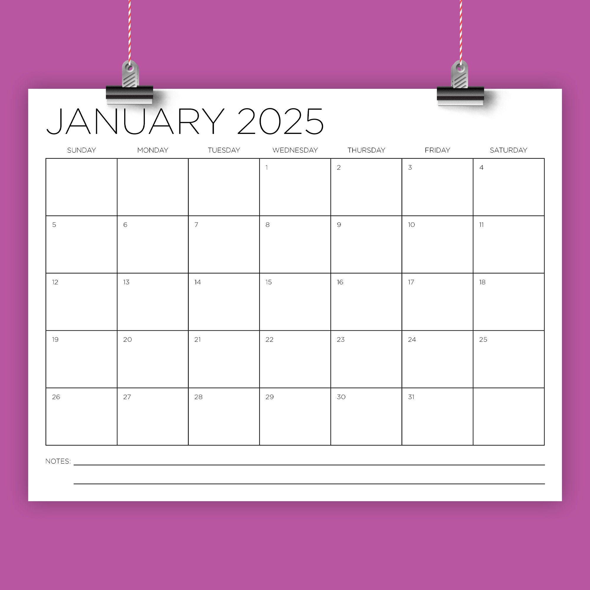 2025-8-5-x-11-inch-calendar-template-instant-download-modern-thin-sans-serif-type-monthly-printable-desk-wall-calender-print-ready-etsy