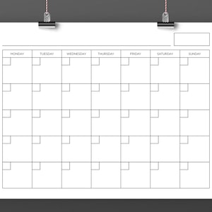 Puede incluir: Un planificador de calendario semanal en blanco con fondo blanco y l&iacute;neas negras. Los d&iacute;as de la semana est&aacute;n etiquetados en la parte superior: Lunes, Martes, Mi&eacute;rcoles, Jueves, Viernes, S&aacute;bado, Domingo.