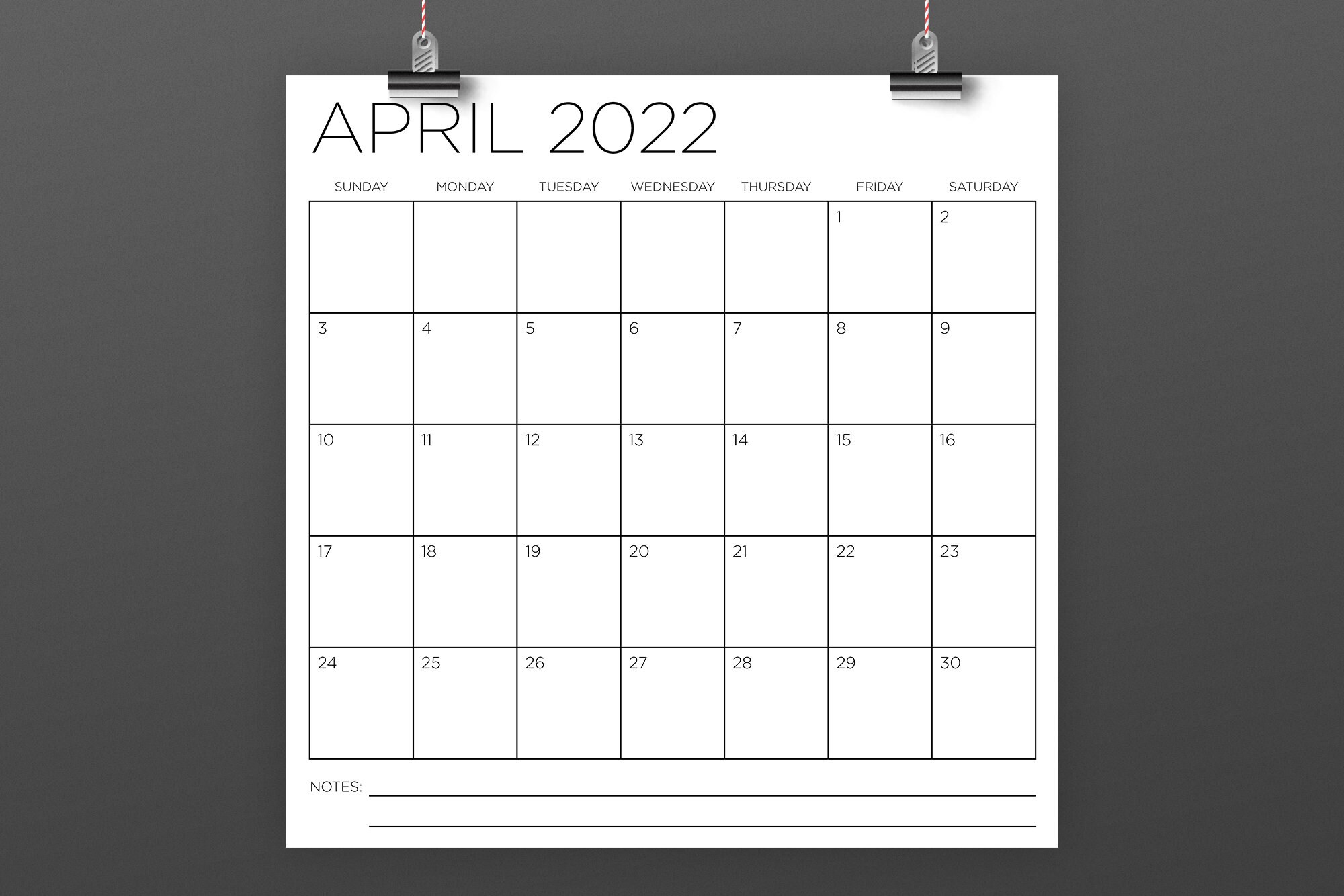 2022 Square 12x12 Calendar INSTANT DOWNLOAD Large Monthly Etsy