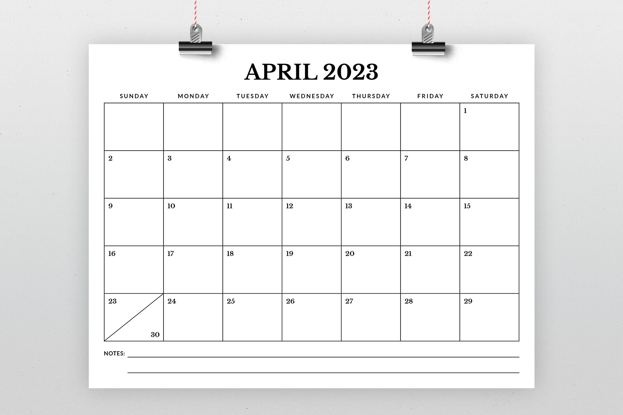Sbu 2023 Calendar 8.5 X 11 Inch 2023 Calendar Template Instant Download | Etsy