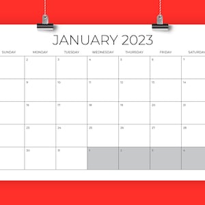 Cub Scout Planning Calendar Template 2023 2024 11 X 17 Inch 2023 Calendar Template Instant Download Thin | Etsy Australia