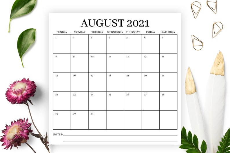 2021 square 12x12 calendar instant download large monthly etsy