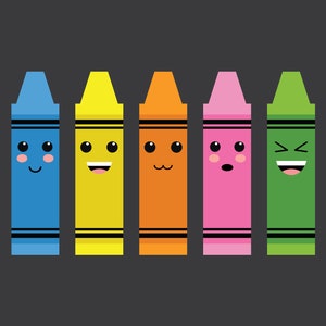 Cute Classroom Clip Art Set, PNG, SVG, VECTOR, Back to School, Office ...