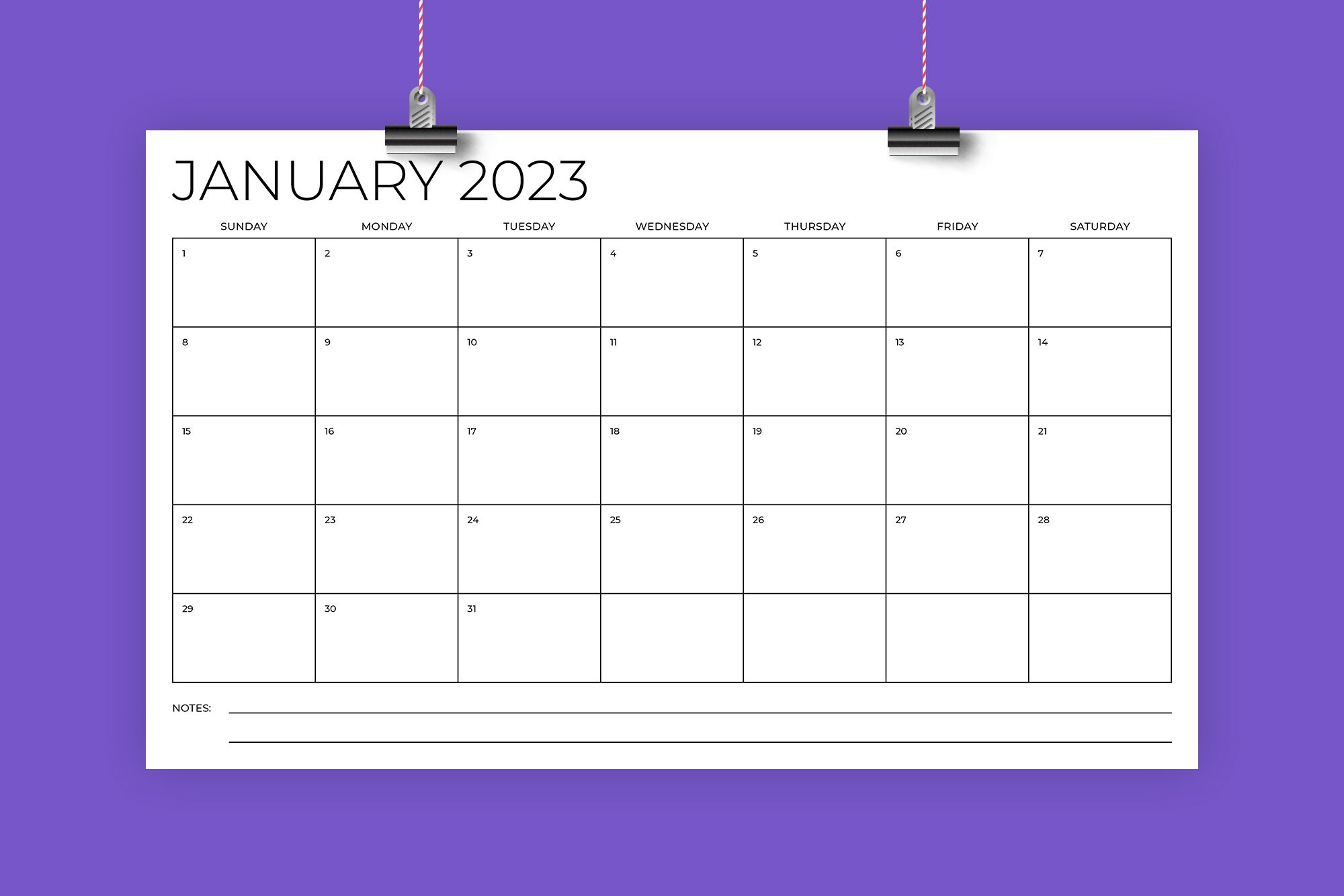 Thin Calendars - Etsy